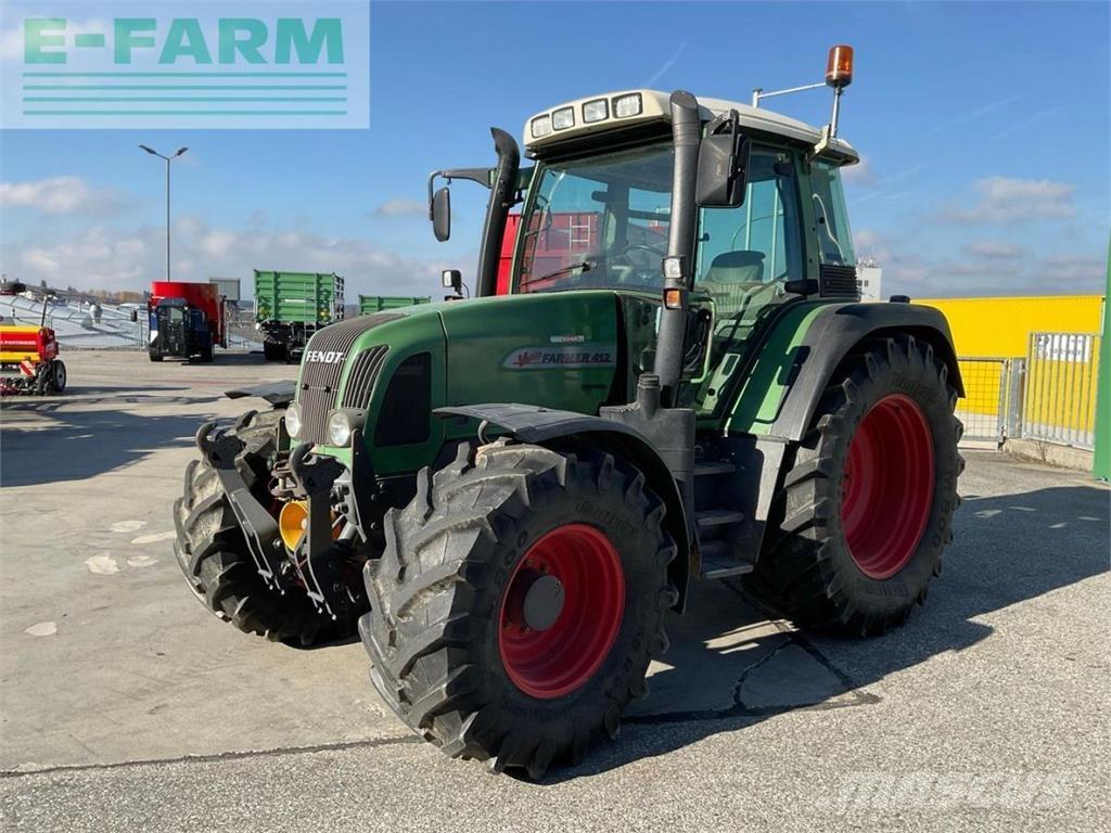 Fendt 412 Vario Traktorji