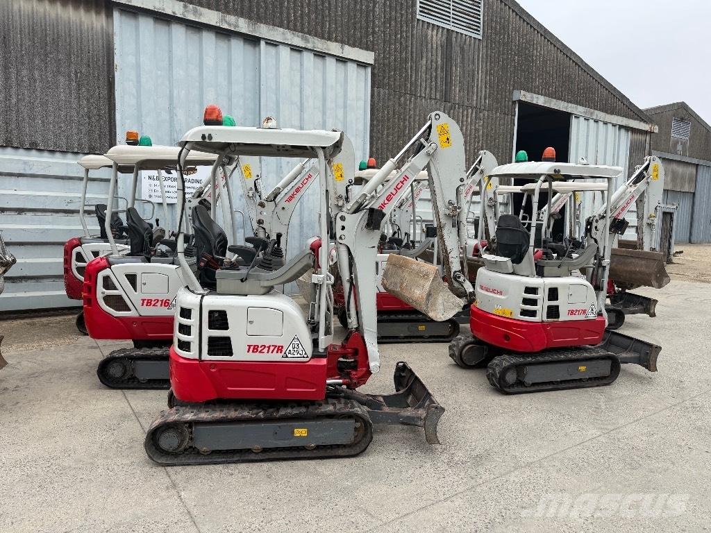 Takeuchi TB 217 R Mini bagri <7t