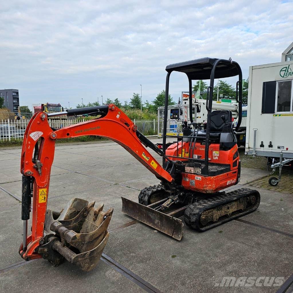 Kubota U 17-3 Mini bagri <7t