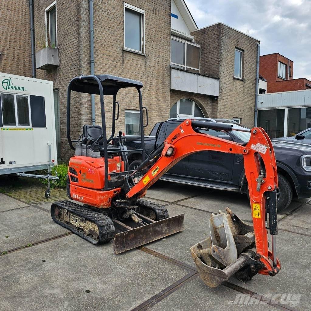 Kubota U 17-3 Mini bagri <7t