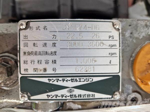Yanmar 3TNE74-DG Motorji