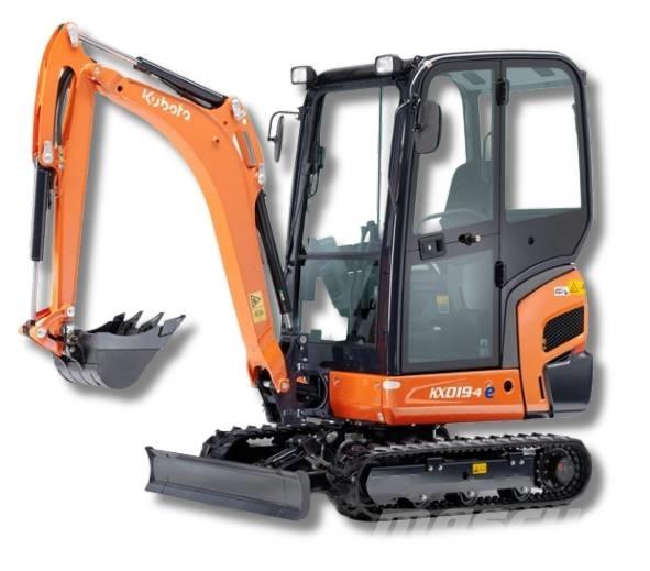 Kubota KX019-4 Mini bagri <7t