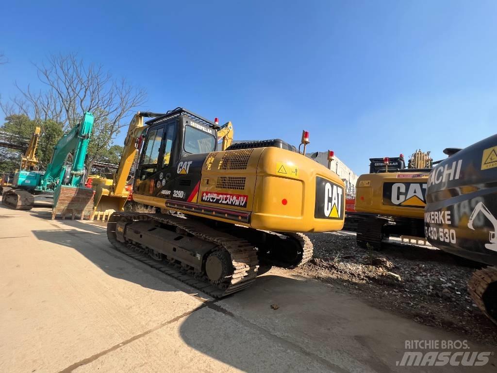 CAT 329D Bagri goseničarji