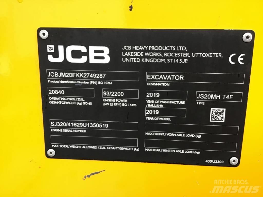 JCB JS 20 MH Bagri za prekladanje primarnih/sekundarnih surovin