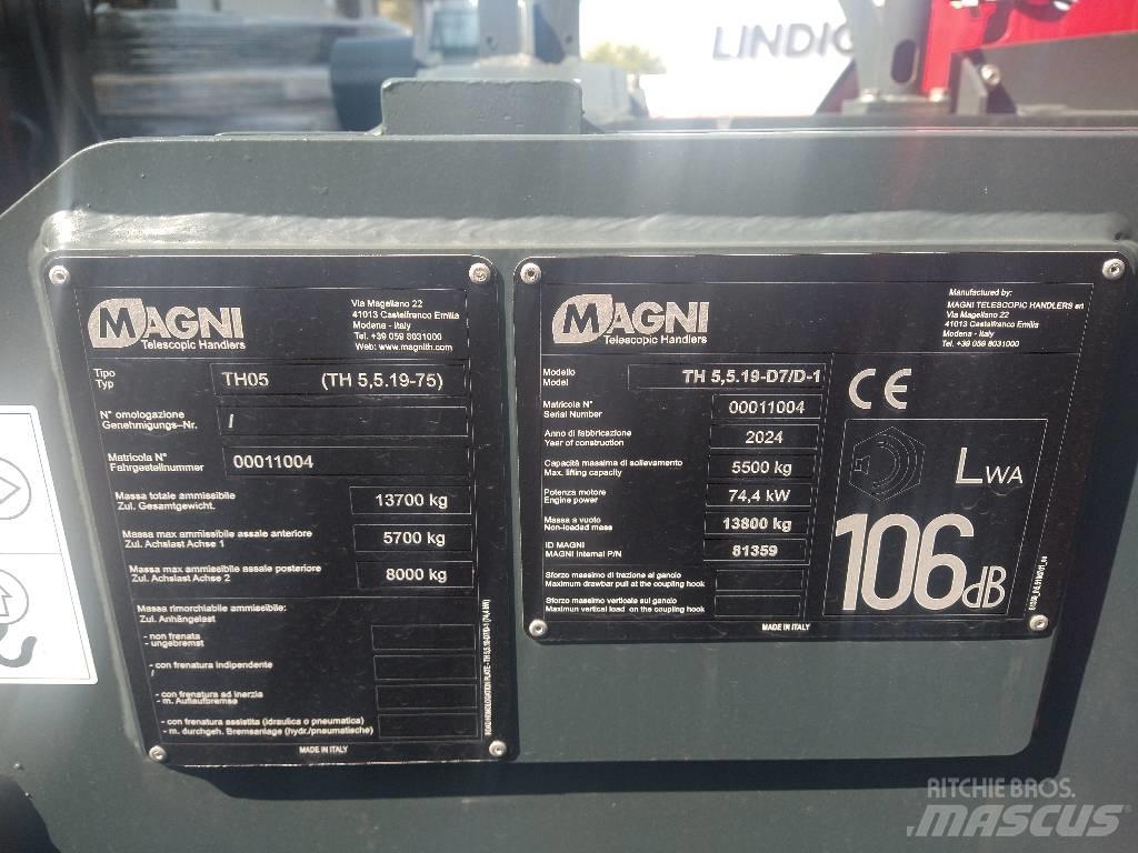 Magni TH 5.5 19 P Teleskopski viličarji