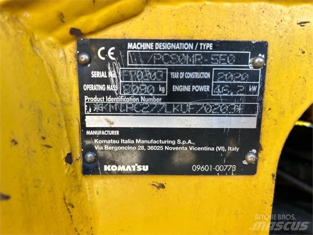 Komatsu PC80 MR Midi bagri 7t – 12t