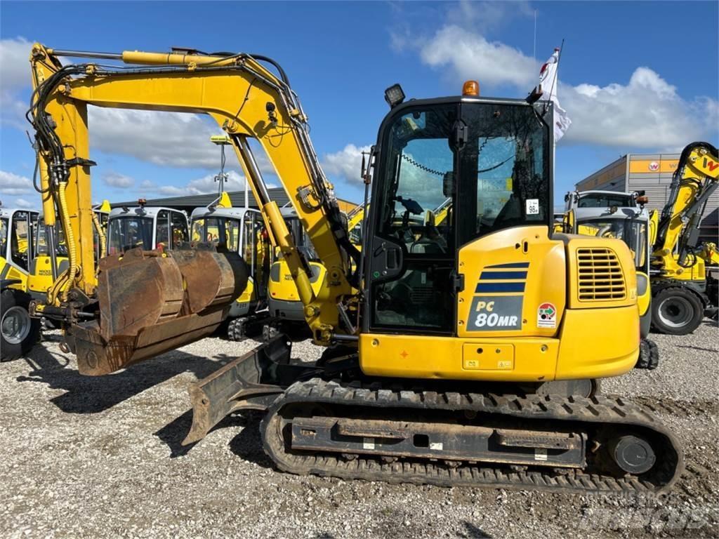 Komatsu PC80 MR Midi bagri 7t – 12t
