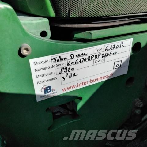 John Deere 6170 R Traktorji