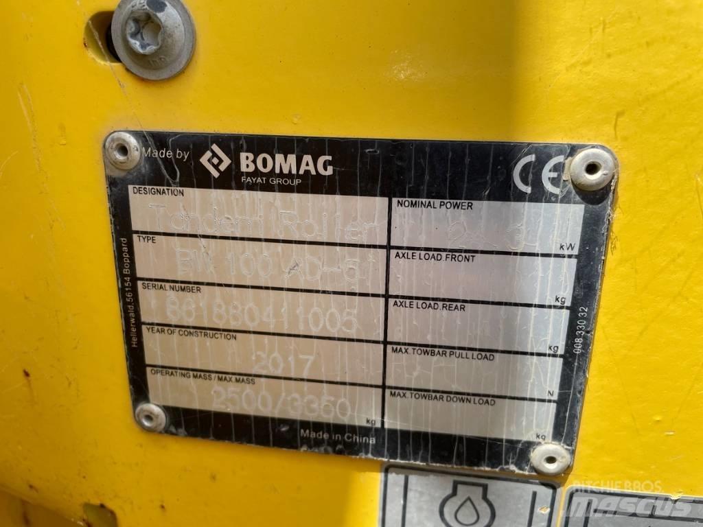 Bomag BW 100 AD-5 Dvojni valjarji