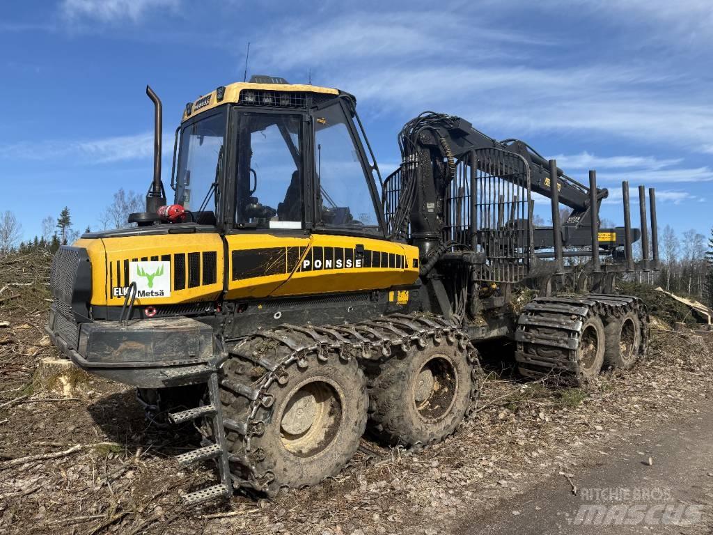 Ponsse ELK 8W Forwarderji