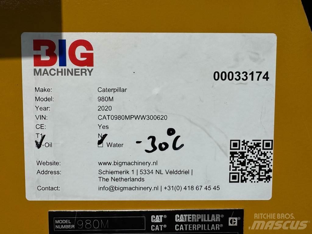 CAT 980M Kolesni nakladalci