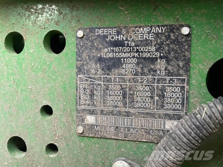 John Deere 6155M Traktorji