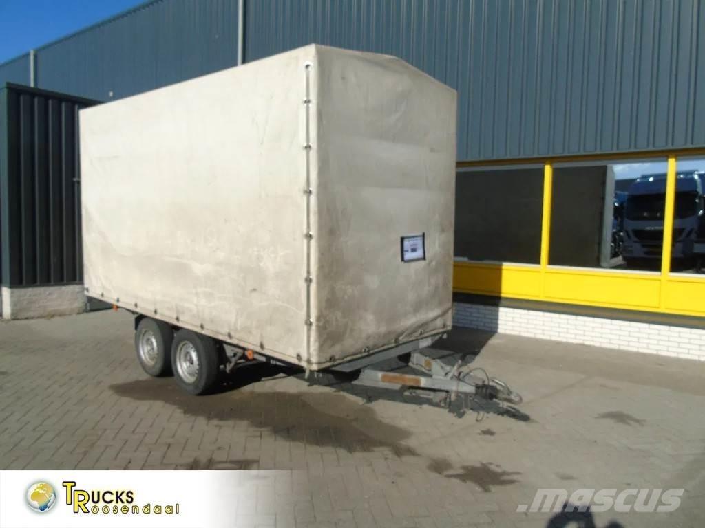 Hapert 2 AXLE Prikolica s ponjavo