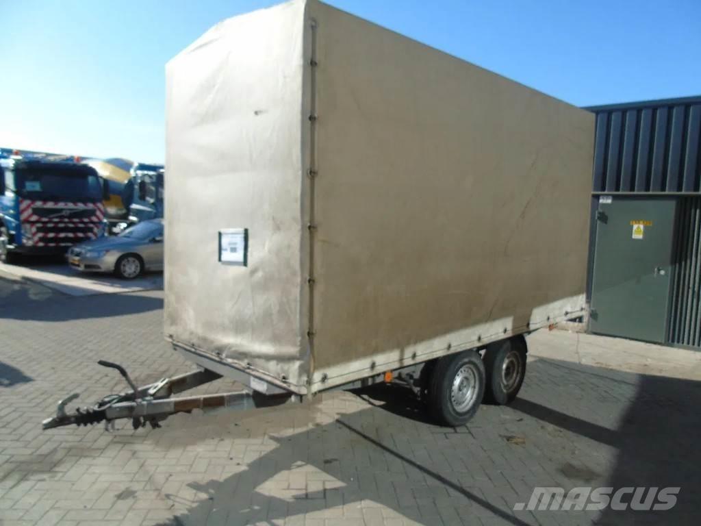 Hapert 2 AXLE Prikolica s ponjavo