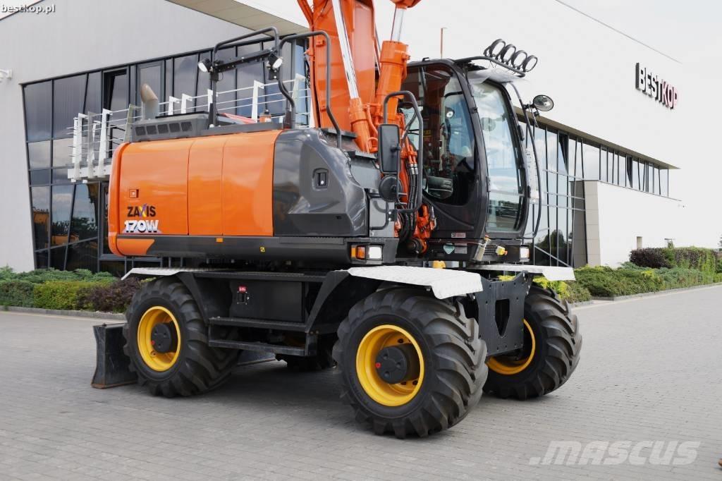 Hitachi ZX 170 W-6 Bagri na kolesih