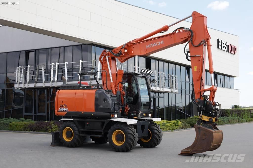 Hitachi ZX 170 W-6 Bagri na kolesih