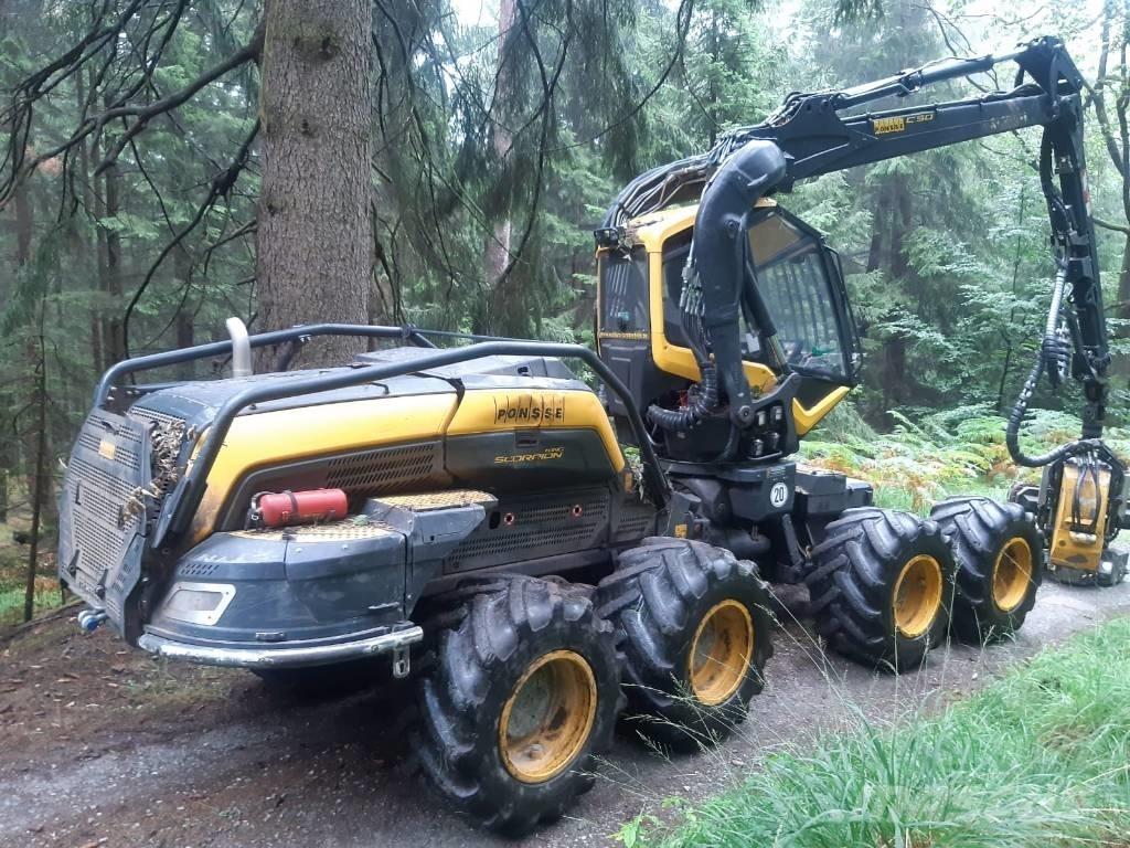 Ponsse Scorpion King Harvesterji