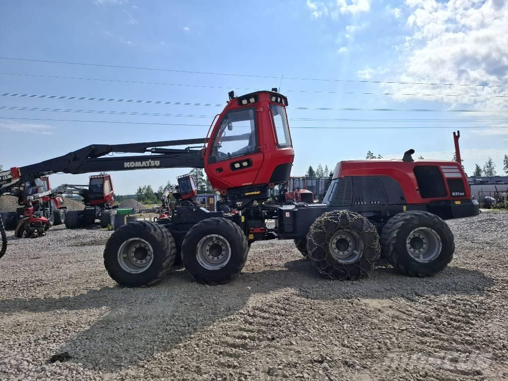 Komatsu 931 XC Harvesterji
