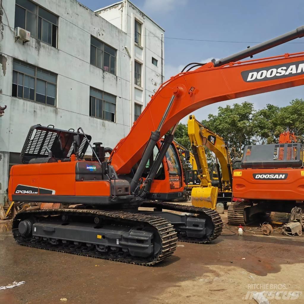 Doosan DX 340 LC-9C Bagri goseničarji