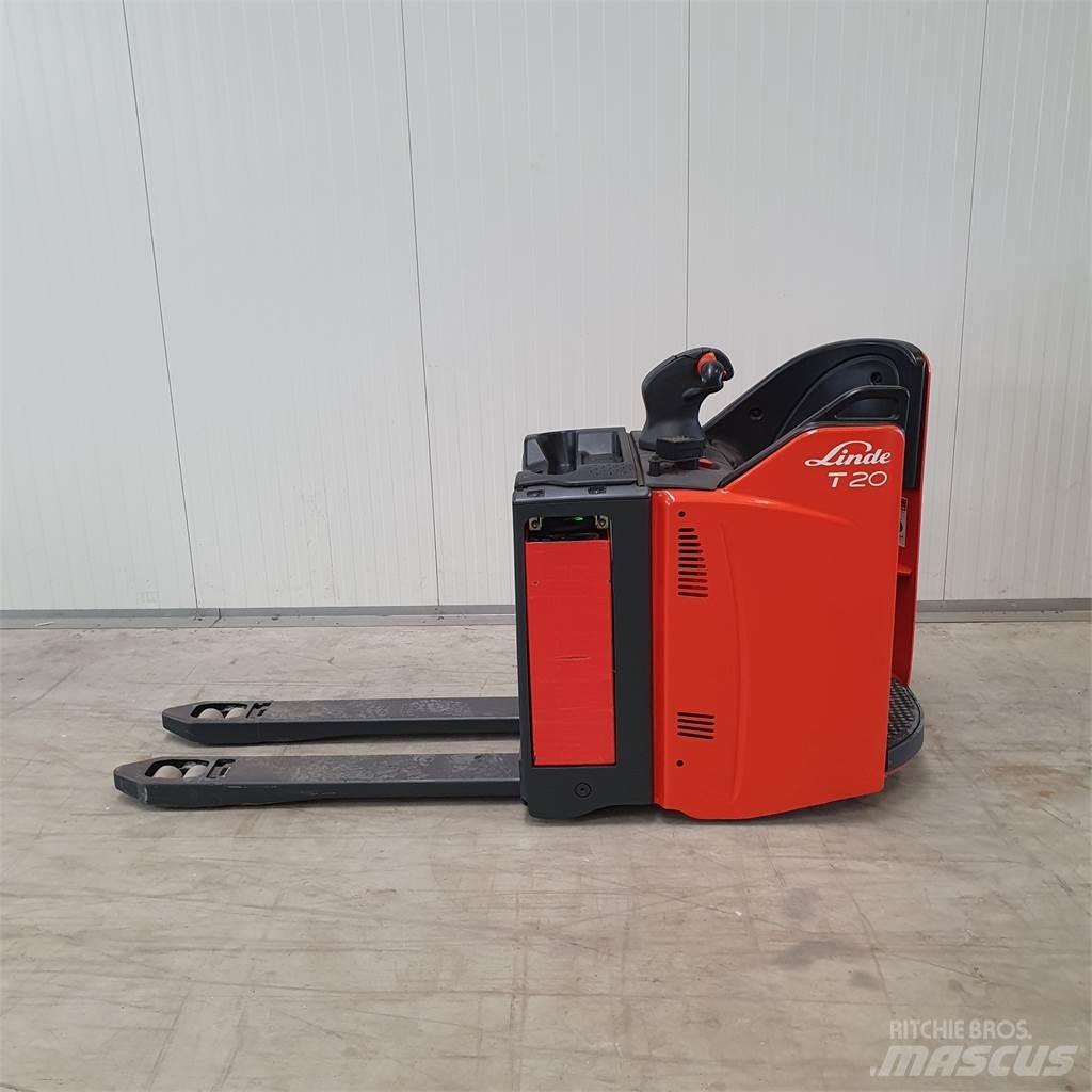 Linde T20SP kurz Električni nizko dvižni viličar