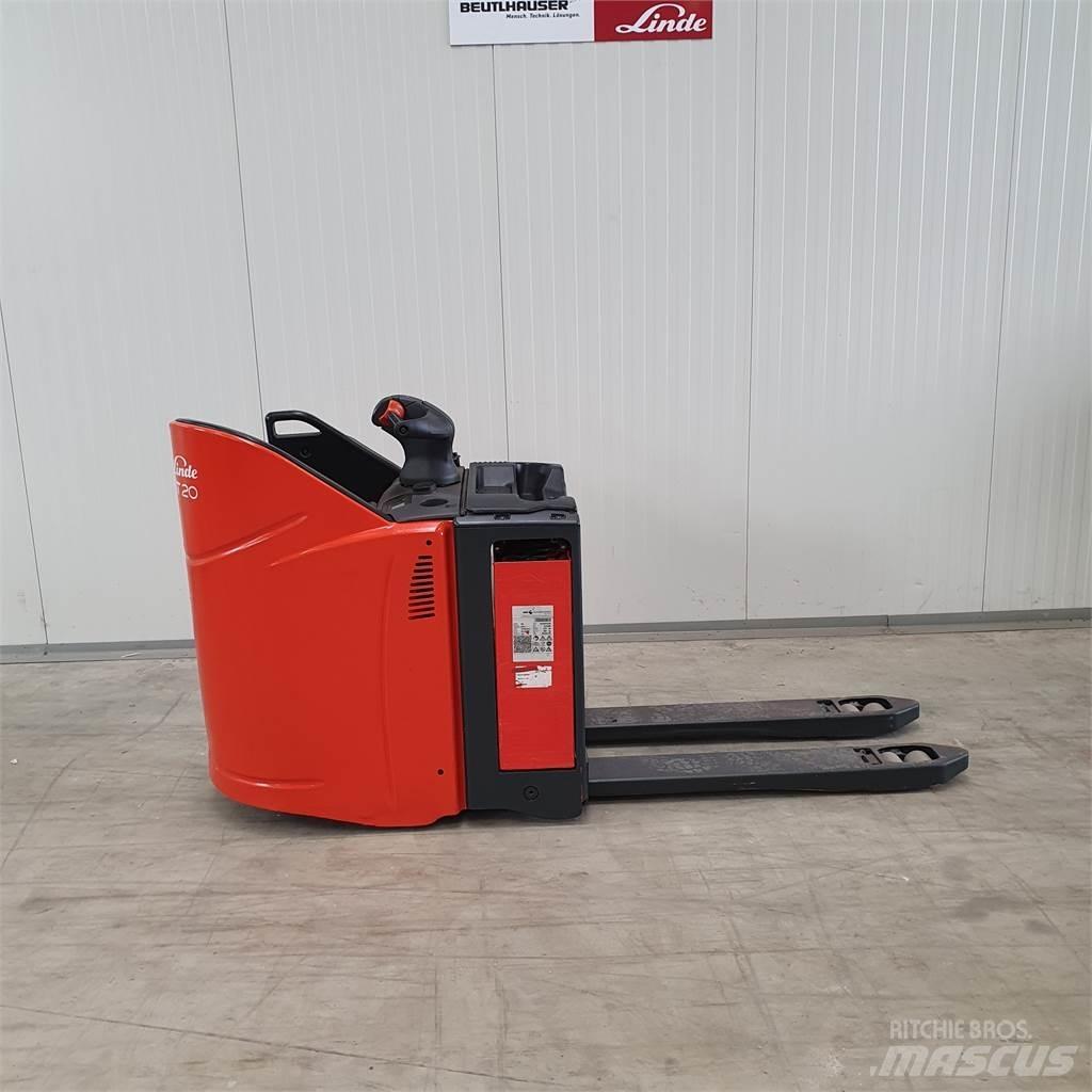 Linde T20SP kurz Električni nizko dvižni viličar