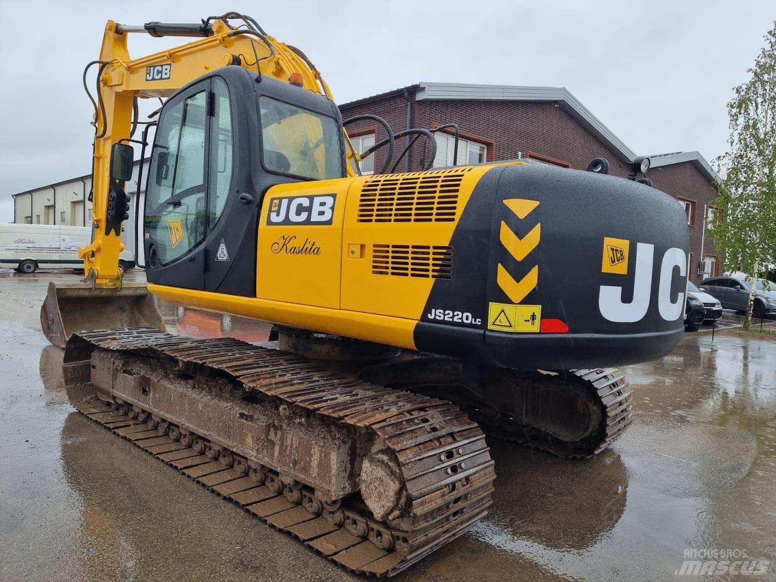 JCB JS 220 LC Bagri goseničarji