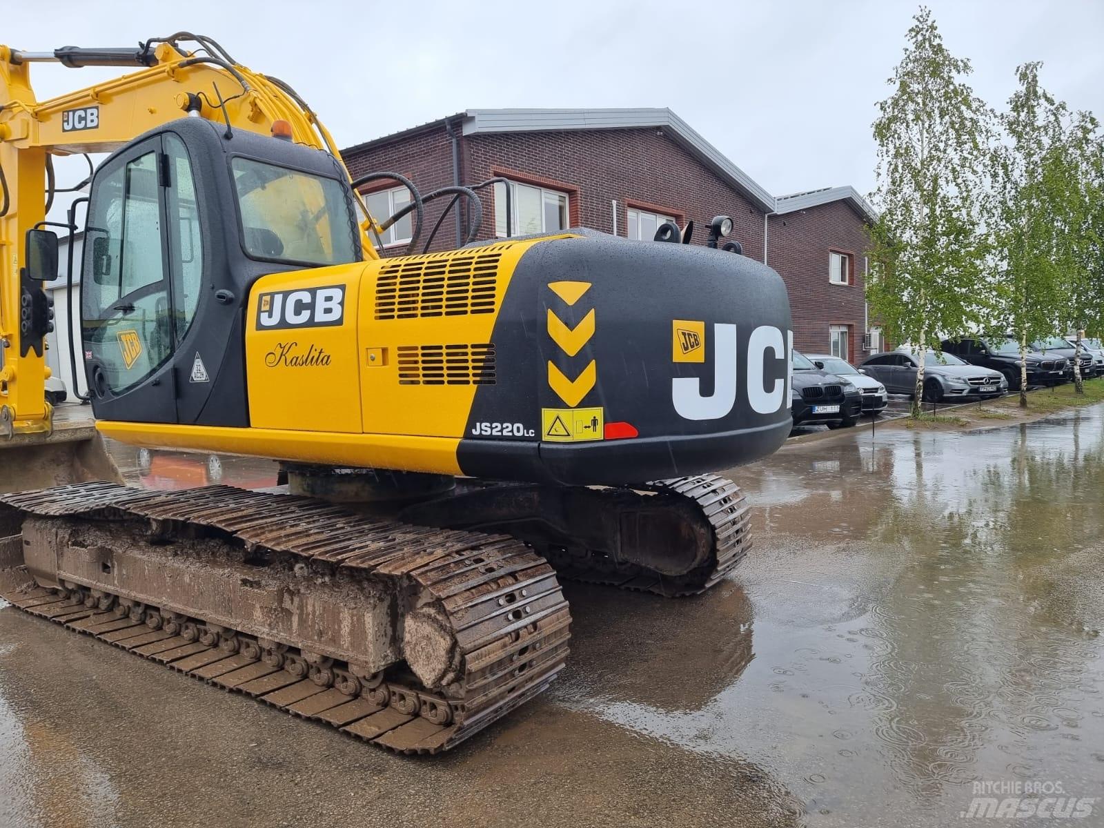 JCB JS 220 LC Bagri goseničarji