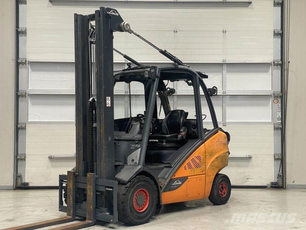 Linde H35T-02 Plinski viličarji