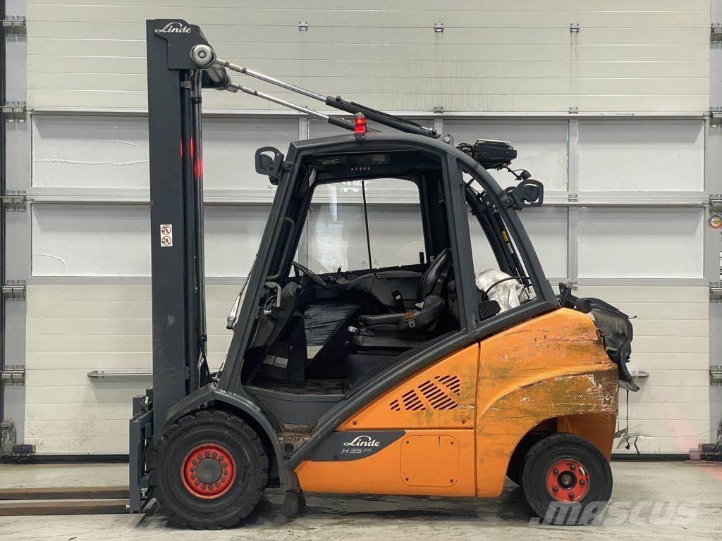 Linde H35T-02 Plinski viličarji
