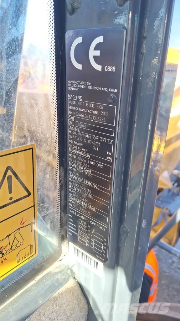 Bell B 40 E Zglobni demperji