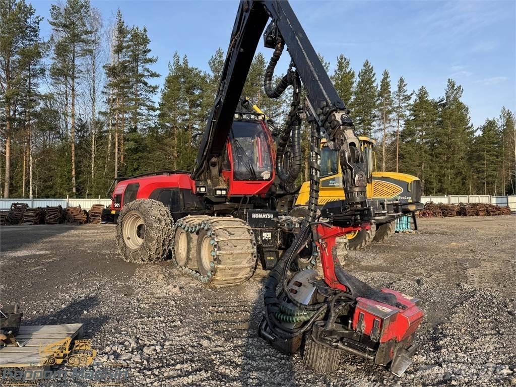 Komatsu 901 Harvesterji