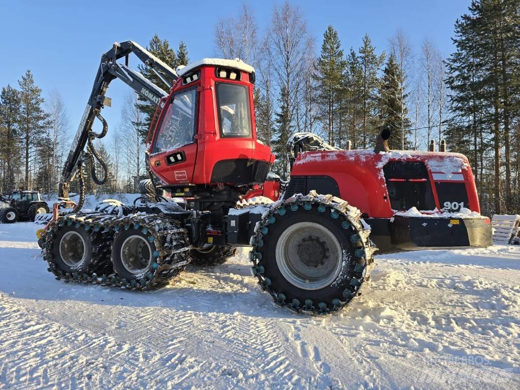 Komatsu 901 Harvesterji