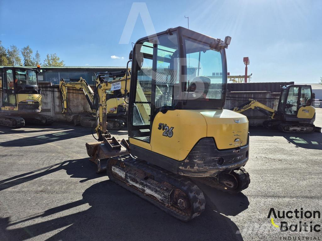 Yanmar SV 26 Mini bagri <7t