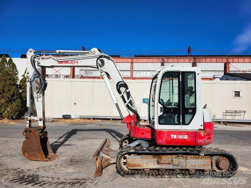 Takeuchi TB 180 FR Bagri goseničarji