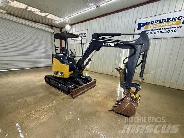 John Deere 26G Mini bagri <7t