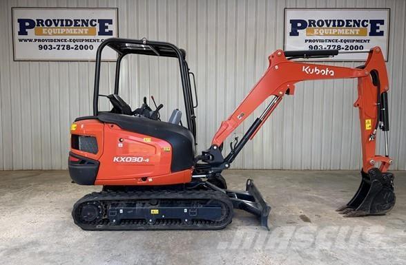 Kubota KX030-4 Mini bagri <7t