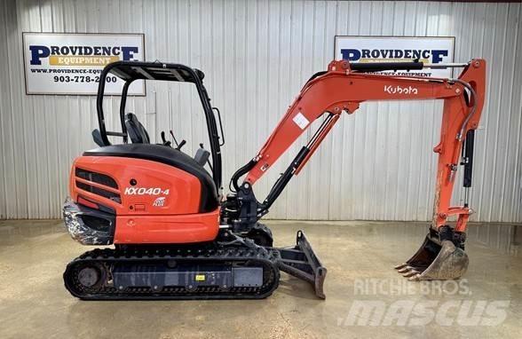 Kubota KX040-4 Mini bagri <7t