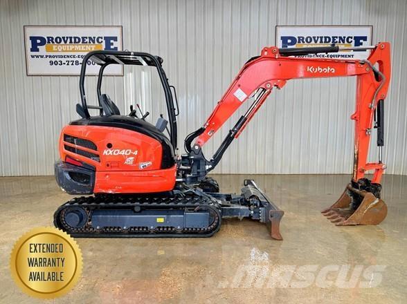 Kubota KX040-4 Mini bagri <7t