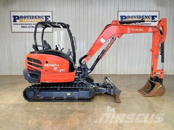 Kubota KX040-4 Mini bagri <7t