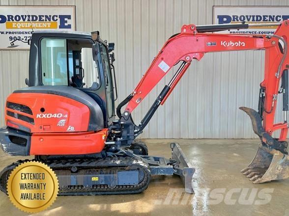 Kubota KX040-4 Mini bagri <7t