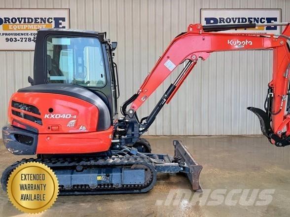 Kubota KX040-4 Mini bagri <7t