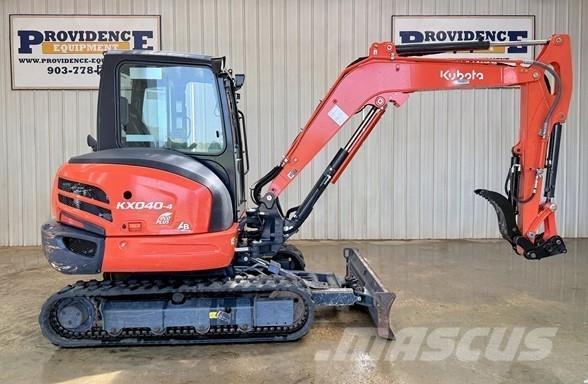 Kubota KX040-4 Mini bagri <7t