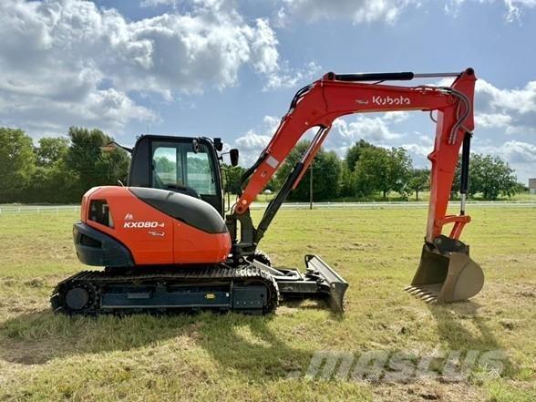 Kubota KX080-4 Bagri goseničarji