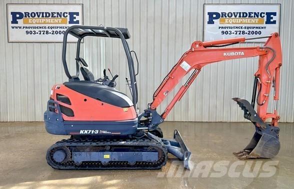 Kubota KX71-3 Mini bagri <7t