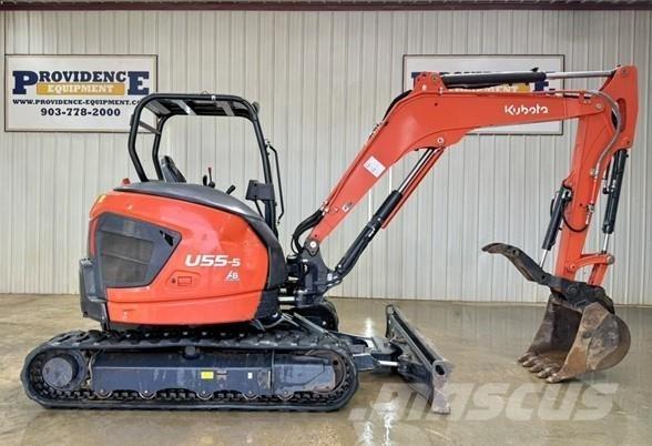 Kubota U55-4 Mini bagri <7t