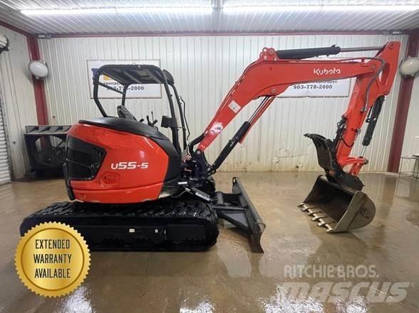 Kubota U55-5 Mini bagri <7t