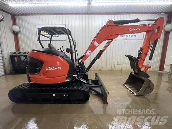 Kubota U55-5 Mini bagri <7t