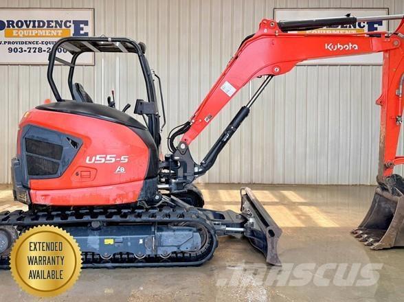 Kubota U55-5 Mini bagri <7t