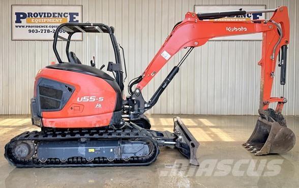 Kubota U55-5 Mini bagri <7t