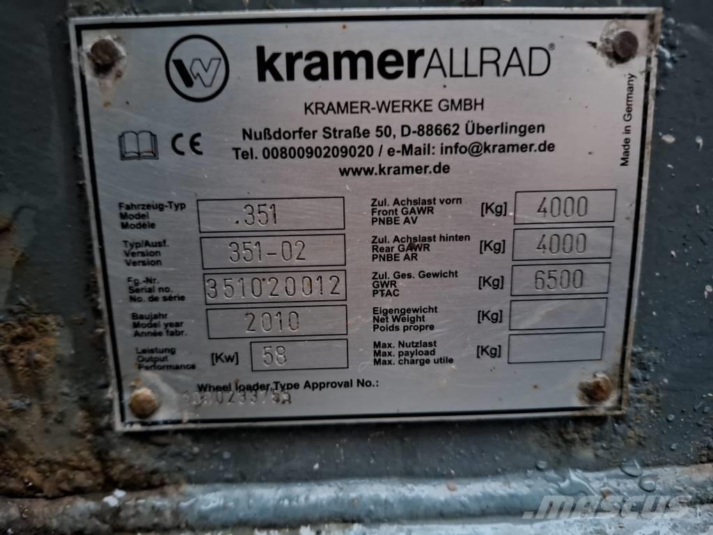 Kramer 480 Kolesni nakladalci